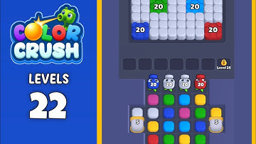 Color Crush level 22 solution