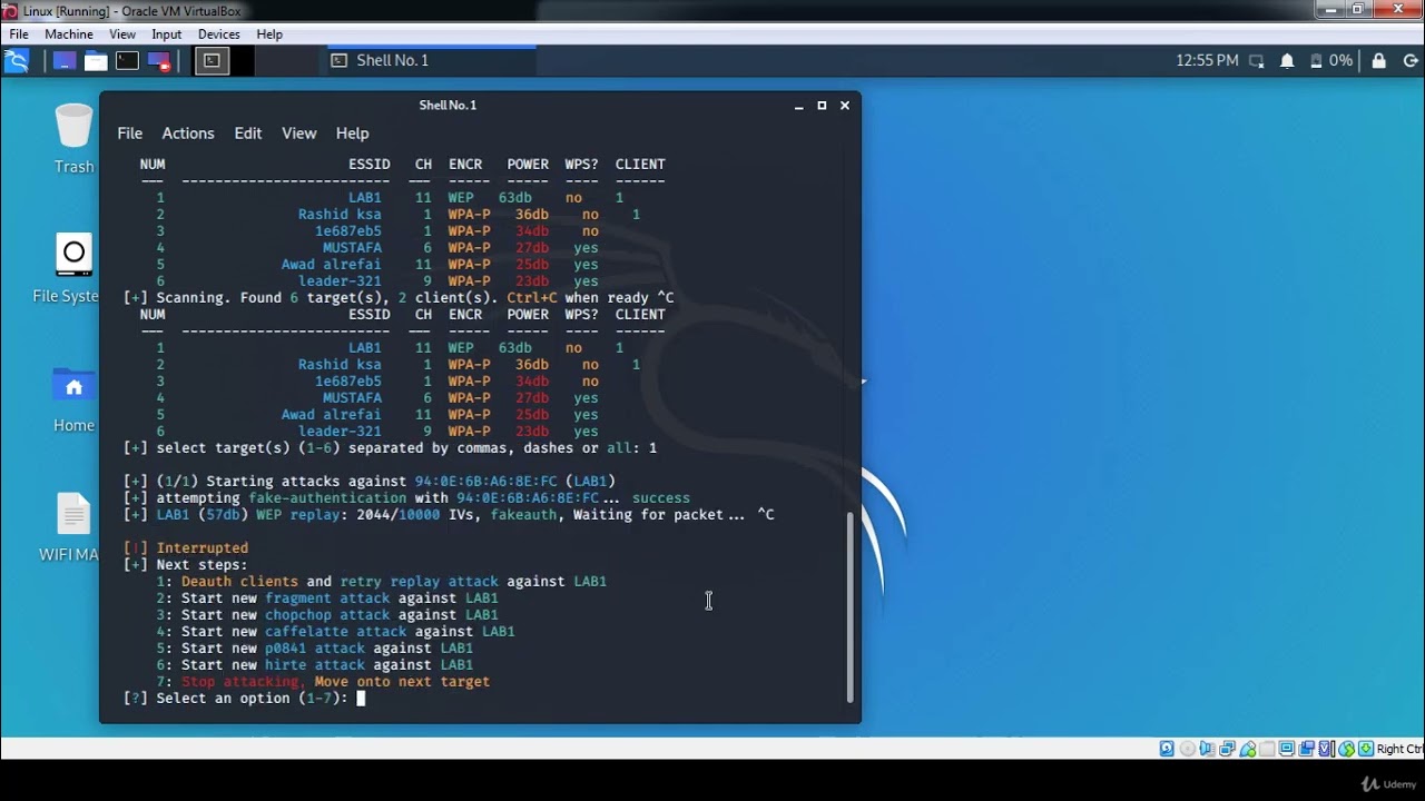 19 Hacking WEP Networks with wifite Tool