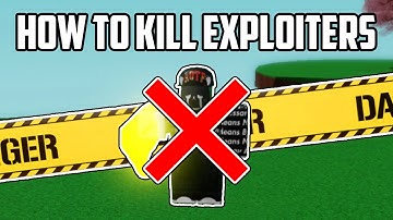 How To Kill Exploiters in Slap Battles