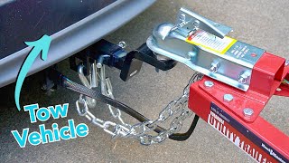 How to Attach Utility Trailer to Car