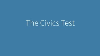 Episode 3 – The Civics Test