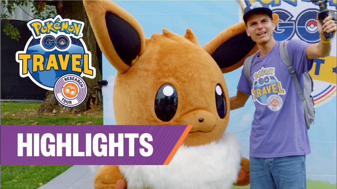 Pokémon GO Travel Research Tour—Highlights YouTube