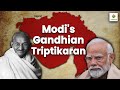 Modi&#39;s Gandhian Triptikaran || #manushiindia