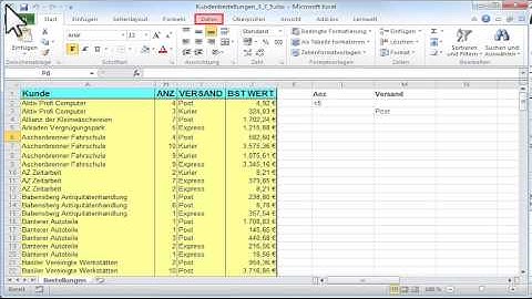 In Excel Duplikate entfernen