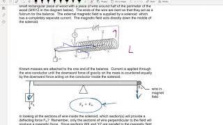Phys 30 Lesson 21 - The Motor Effect