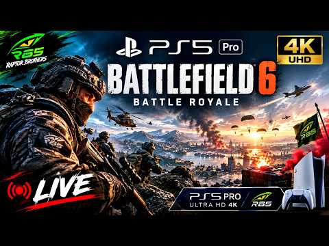🔴 Battlefield 6 Battle Royale LIVE on PS5 Pro | 4K UHD Gameplay 🔥 | R85