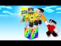 HO GIOCATO A MINECRAFT IN UN SOLO BLOCCO ARCOBALENO