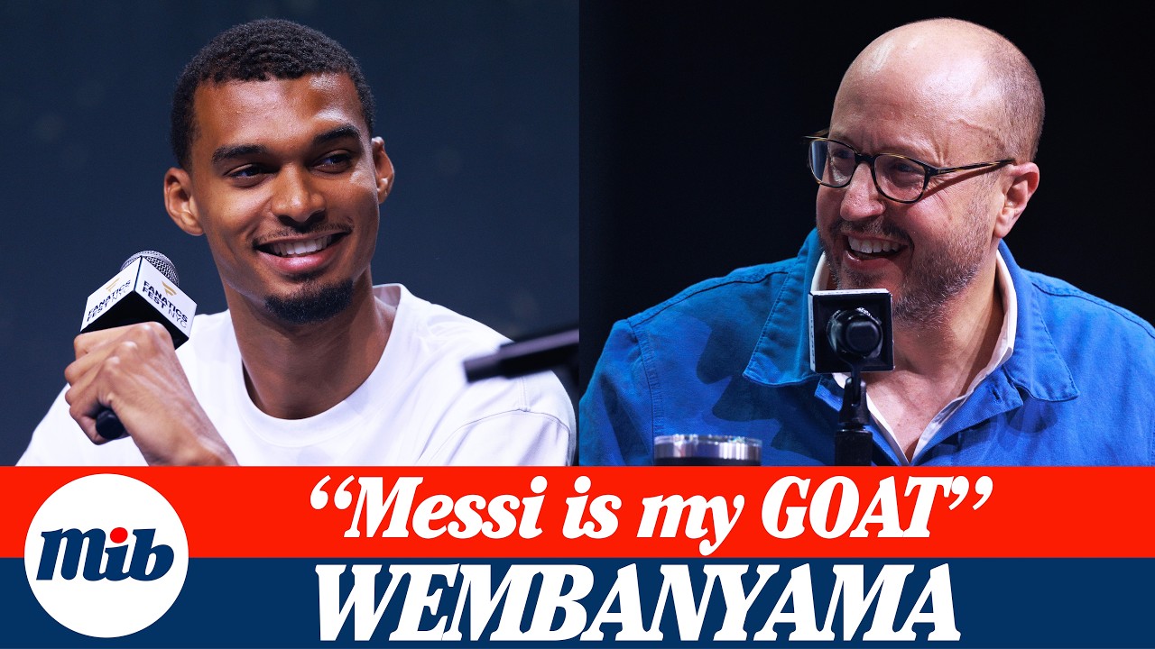 Victor Wembanyama on Mbappé, Messi, and his love for PSG | Men in Blazers