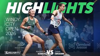 🇺🇸 A.Sobhy tegen Ibrahim 🇪🇬 | Windy City Open 2026 | Hoogtepunten ronde 1