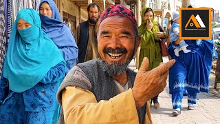 Walking in The City of Buddha (Bamiyan City Bazaar) | Afghanistan Walking ASMR