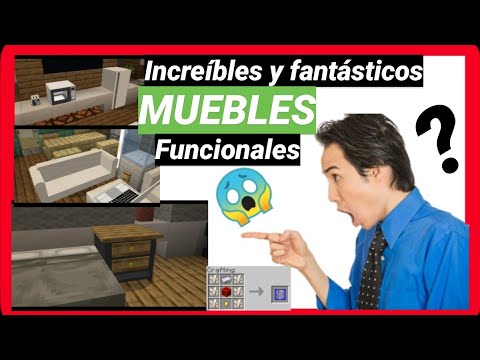 😲addon de MUEBLES FUNCIONALES para minecraft pe 1.16.20/1.16.40[LANCE