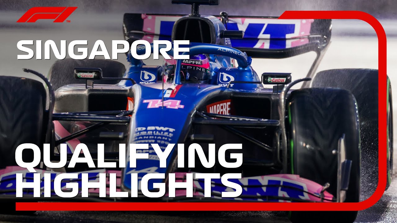 Qualifying Highlights 2022 Singapore Grand Prix