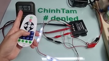 Dimmer 12V-24Vdc có remode điều chỉnh sáng tối cho đèn led, công suất 30A