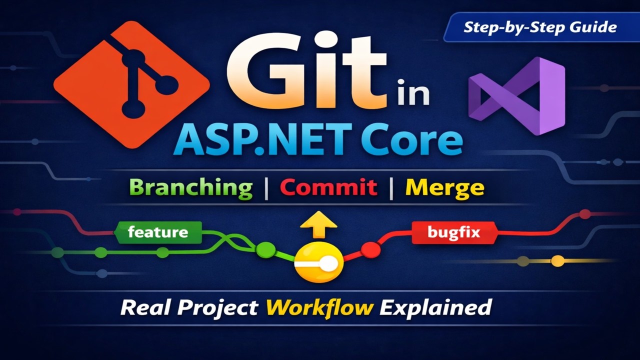 Git in ASP.NET Core Web API: Branching, Commit Best Practices & Merge ...