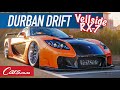 Veilside RX-7 Built in SA! Highly customised, big-turbo rotary screamer, riding on air