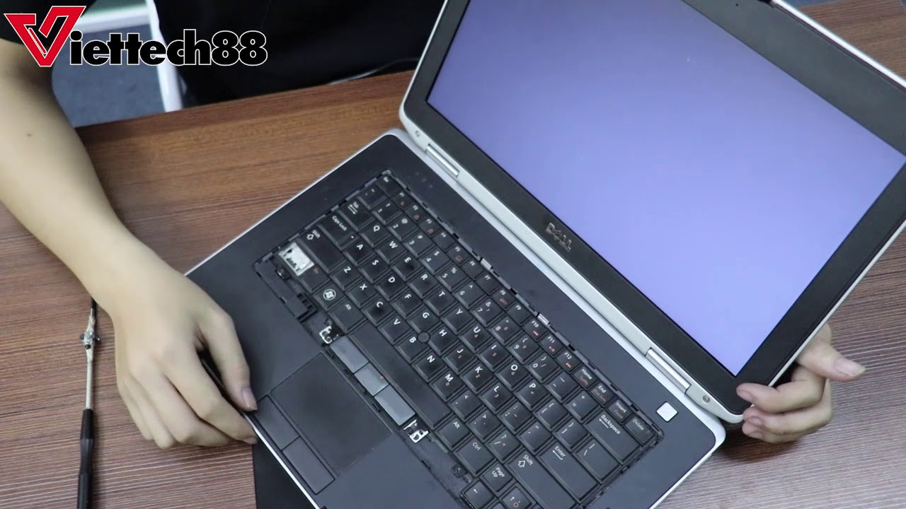 Hướng dẫn thay bàn phím Dell Latitude E6430 | Viettech88