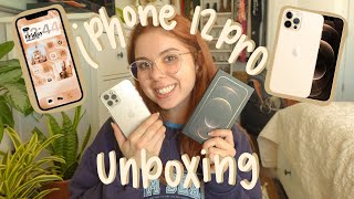 iPhone 12 Pro Unboxing + Setup & Accessories || Gold 256GBs