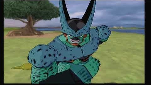 Dragon Ball Z: Budokai Tenkaichi 3 (Wii) Cell 2nd Form vs Cell 1st Form