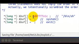 Return To Libc Attack