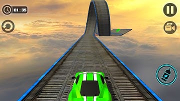Impossible Stunt Car Tracks 3D - Gameplay Walkthrough