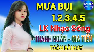 ✔️ Mưa Bụi 1 - 2 Remix ➤ Thanh Ngân Gia Tiến ➤ LK Nhạc Sống Thôn Quê Bản Phối Mới 2022  Toàn Bài Hay