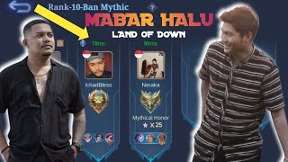 ICHAD BLESS - KARRIE TANK MODE BARBAR ! MOBILE LEGENDS