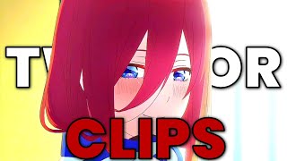 Miku Nakano Twixtor 4K Cc And No Cc The Quintessential Quintiplets