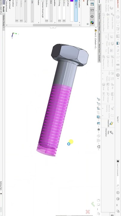 Solidworks Nut Bolt Design design solidworks art solidworks3d solidworks-nut-bolt-design-design-solidworks-art-solidworks3d