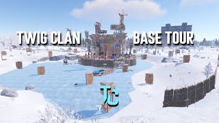 Twig Clan Base Tour on 700 pop Rustopia Eu Main - Rust