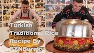 #cznburak#TurkishFood#Saltbae مقلوبه/Maqlooba Turkish Traditional Rice Recipe.