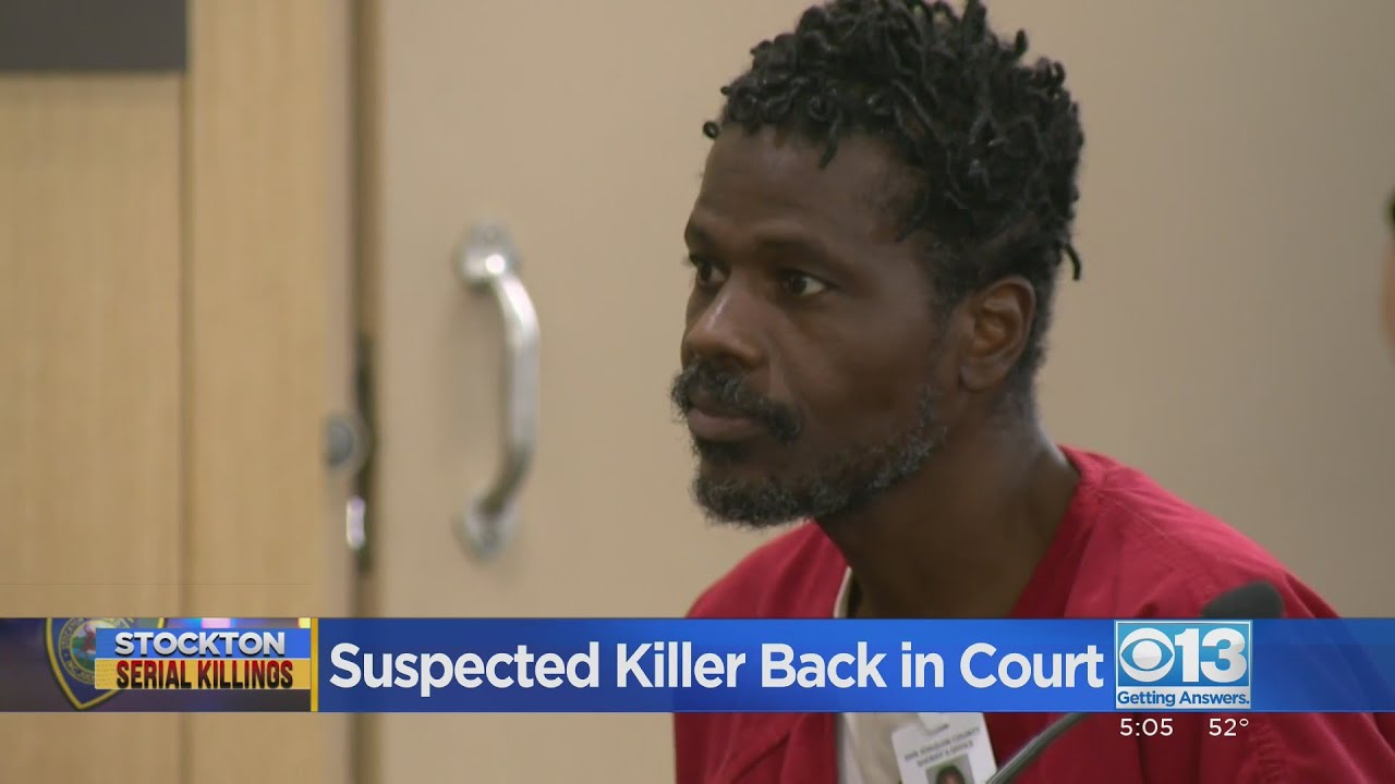 Accused Stockton serial killer was back in court Tuesday - YouTube