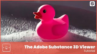 An Introduction to Adobe's Substance 3D Viewer & @Photoshop - The Beta Release! screenshot 4