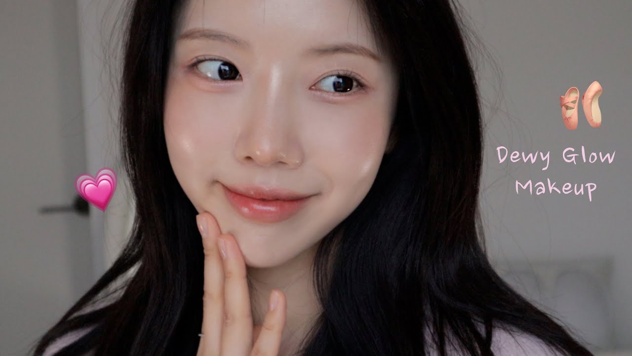 𓍯 Прозрачный сияющий макияж тон в тон / Как избежать перебора всего за одну минуту (при участии B...