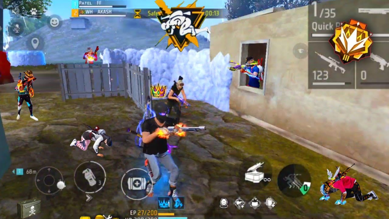 30 Kills Domination In BR Ranked Match || Best FreeFire Player Ever ☠️ ...