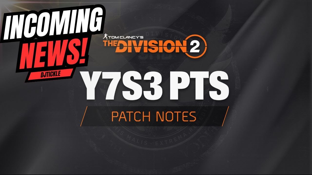 BREAKING NEWS! YEAR 7 SEASON 3 PTS PATCH NOTES ARE HERE!  