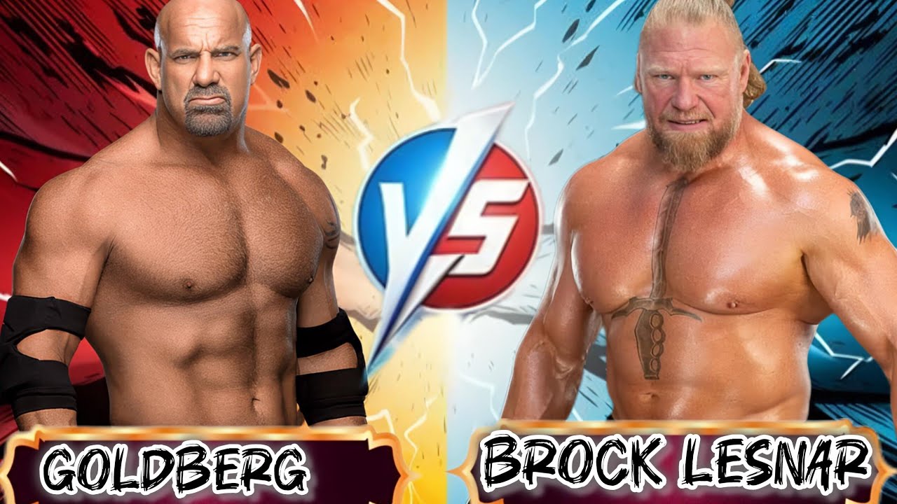 wwe 2k25-Brock Lesnar VS Goldberg | WWE 2k25 Gameplay |