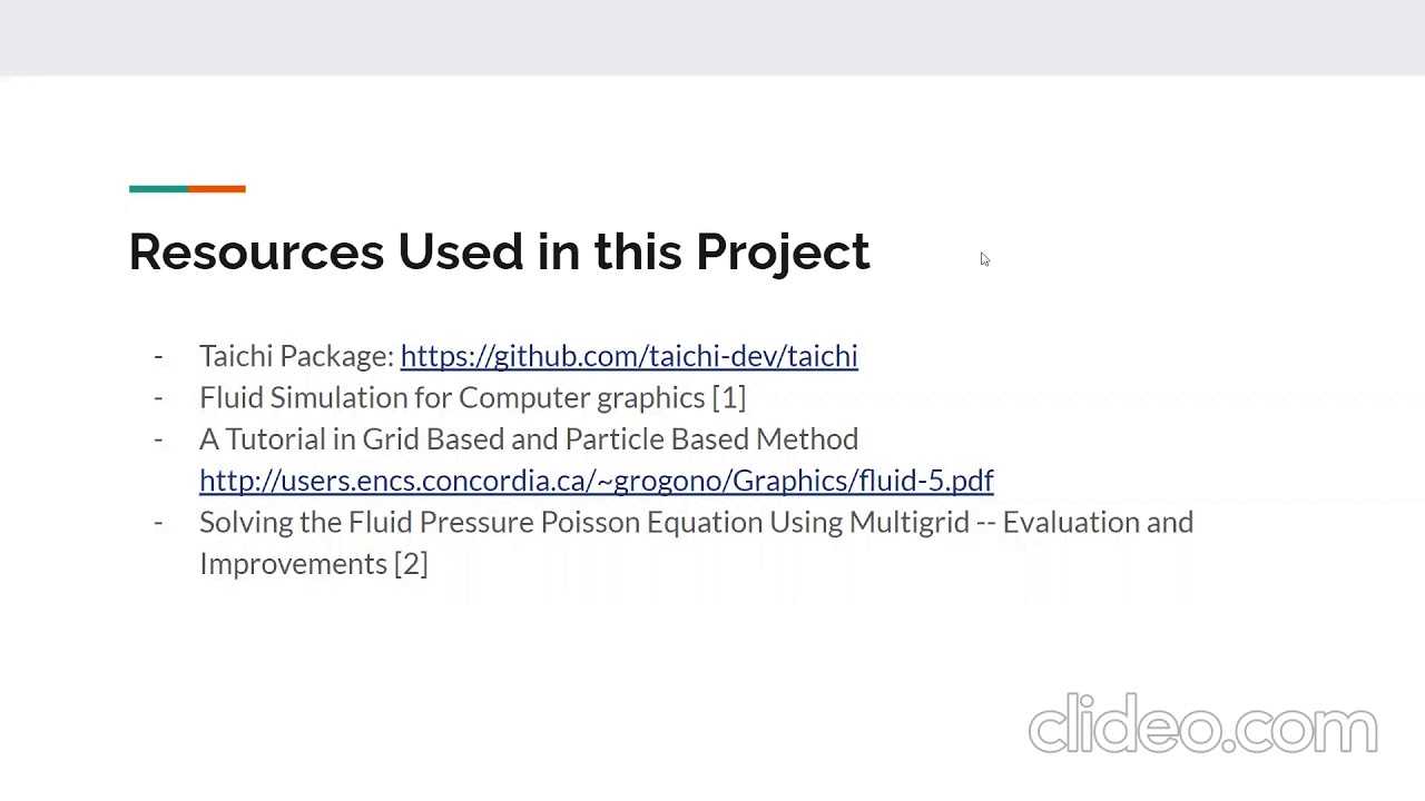 CSC2549 Final Project: Fluid Simulation Using MGPCG Solver - YouTube