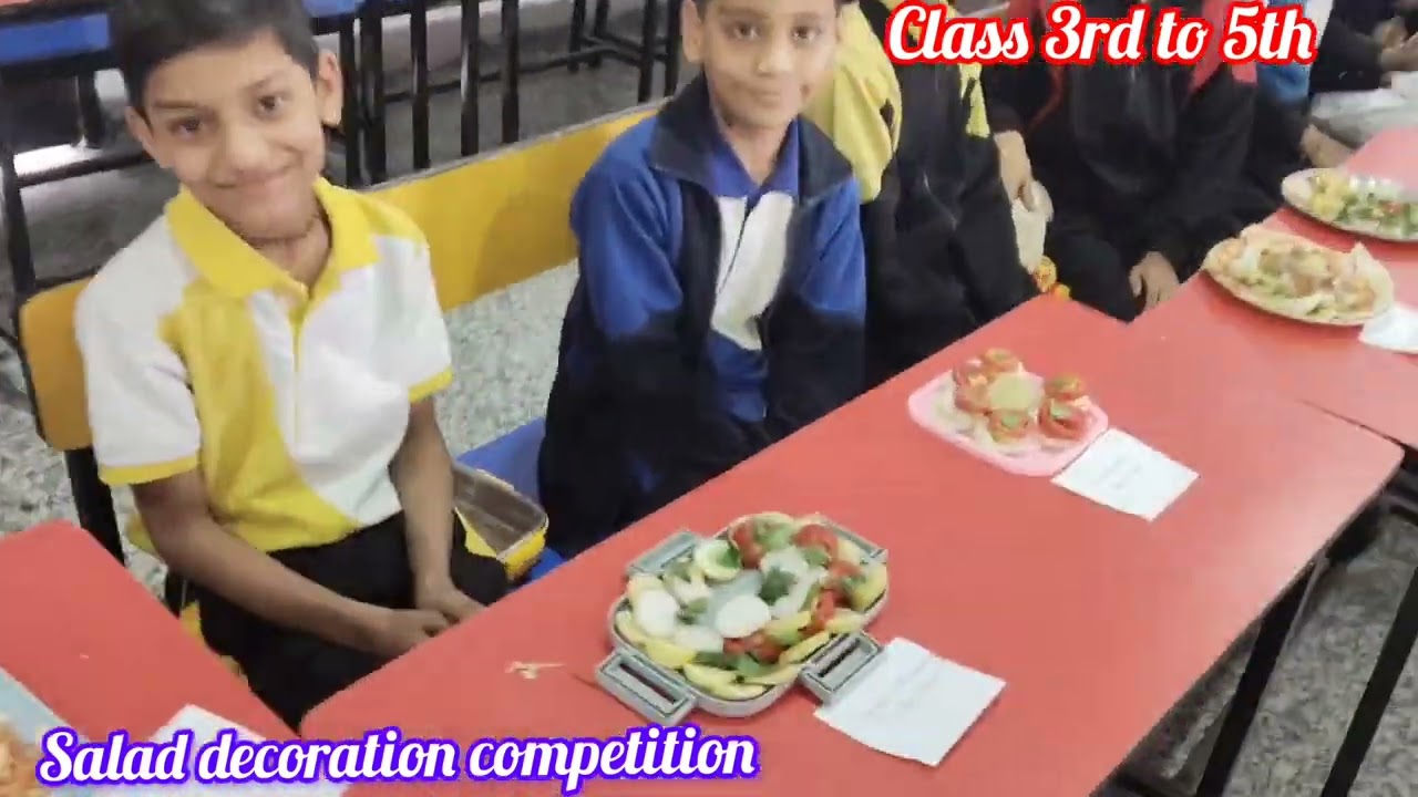 Salad Decoration Competition