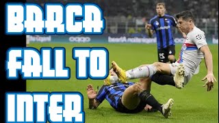 Barcelona vs Inter Milan 0-1 Fan Reaction *NO FOOTAGE*