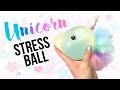 DIY Unicorn STRESS BALL!! Make A Sparkly and Squishy Stress Ball!