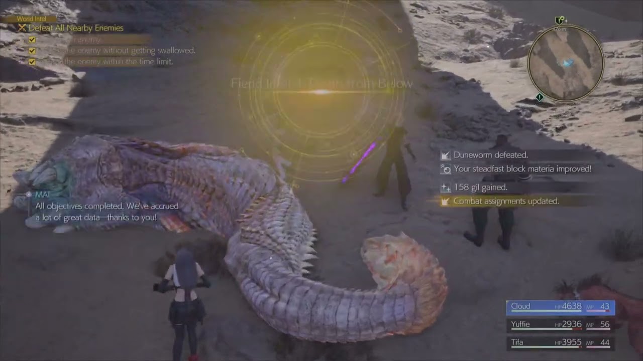 FFVII Rebirth -It's fun so far, but unnecessarily clogged with mechanics-