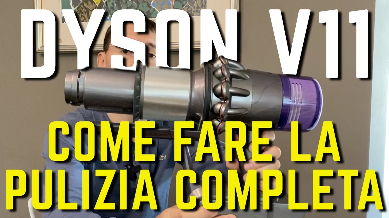 pulizia filtri dyson