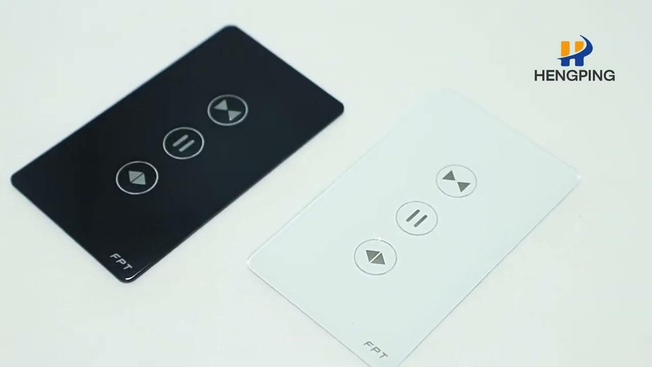 AF Anti-fingerprint Glass Panel for Smart Home Appliances Light Electronics