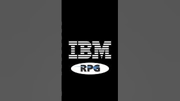 IBM RPG is a language, not a game | #ibm #rpg #coding #programming #techhistory