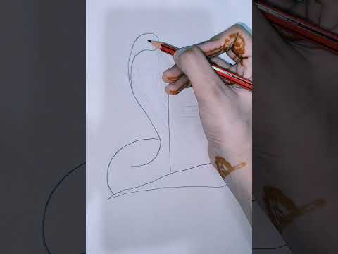 How to draw a beautiful Shivling in easy way