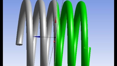 Helical tube in design modeler | ANSYS