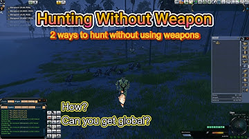 Entropia Universe : Hunting Without Weapon