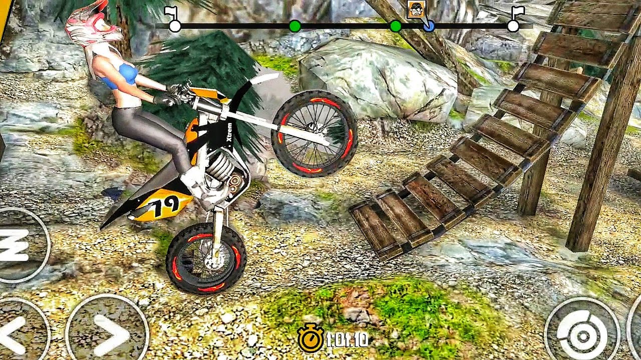 Trial Xtreme 4 Game Challenge and Many levels Gameplay For Android Ios
