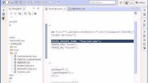Data Driven Framework - XML : Version 4.0