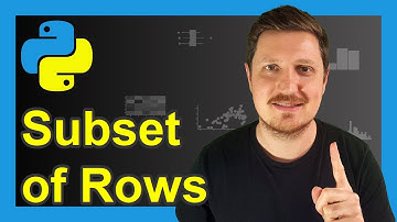 Create Subset of Rows of pandas DataFrame in Python (2 Examples) | Logical Condition & Random Lines